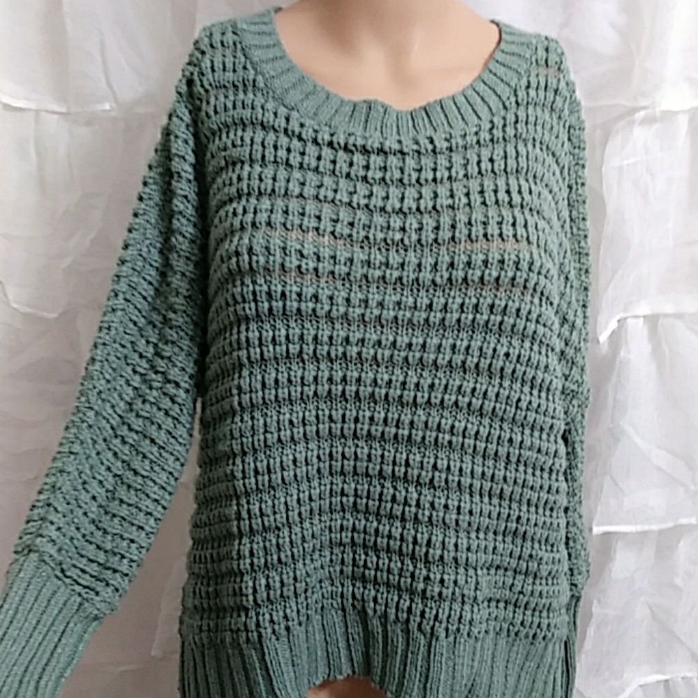 EXPRESS Oversized Crew Neck Sweater T3